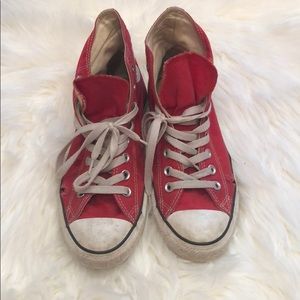 Worn Product Red Converse!